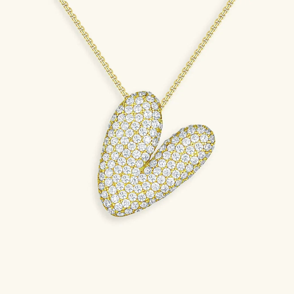 Mabelle Bubble Initial Necklace
