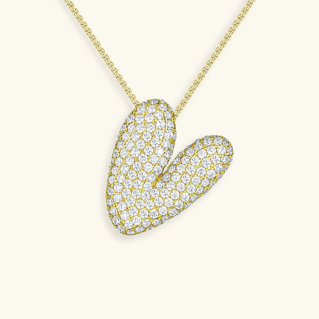 Mabelle Bubble Initial Necklace