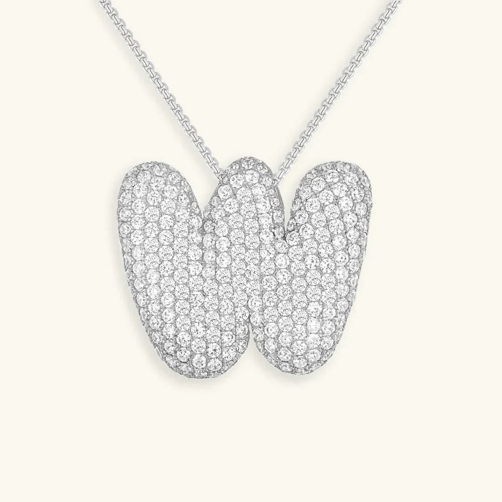 Mabelle Bubble Initial Necklace
