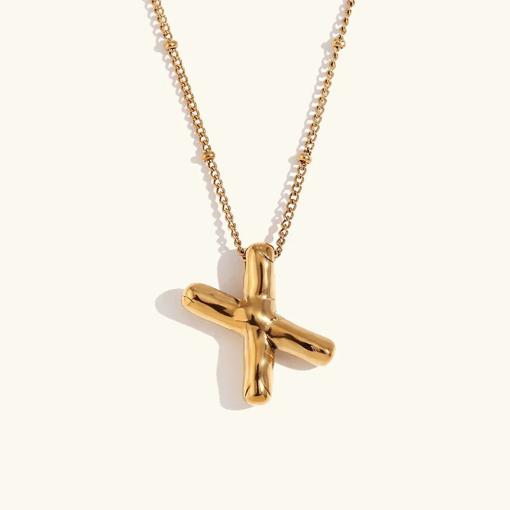 Juliet Bubble Initial Necklace