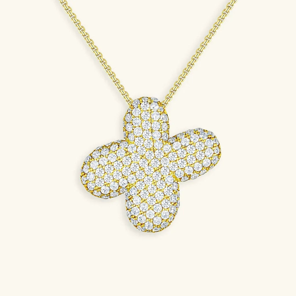 Mabelle Bubble Initial Necklace