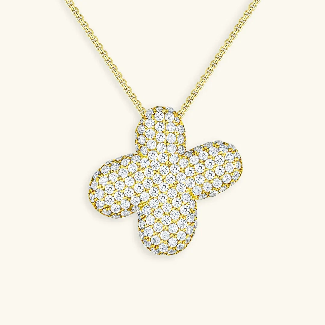 Mabelle Bubble Initial Necklace