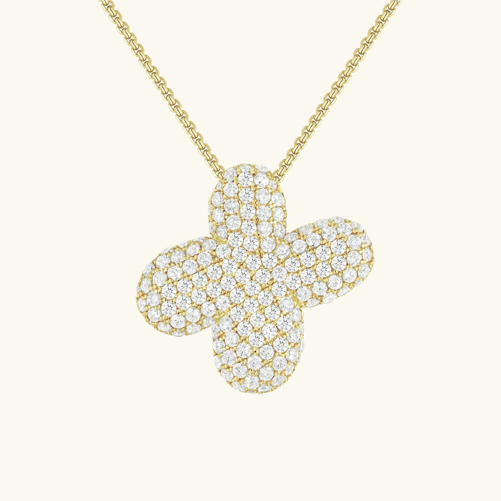 Mabelle Bubble Initial Necklace