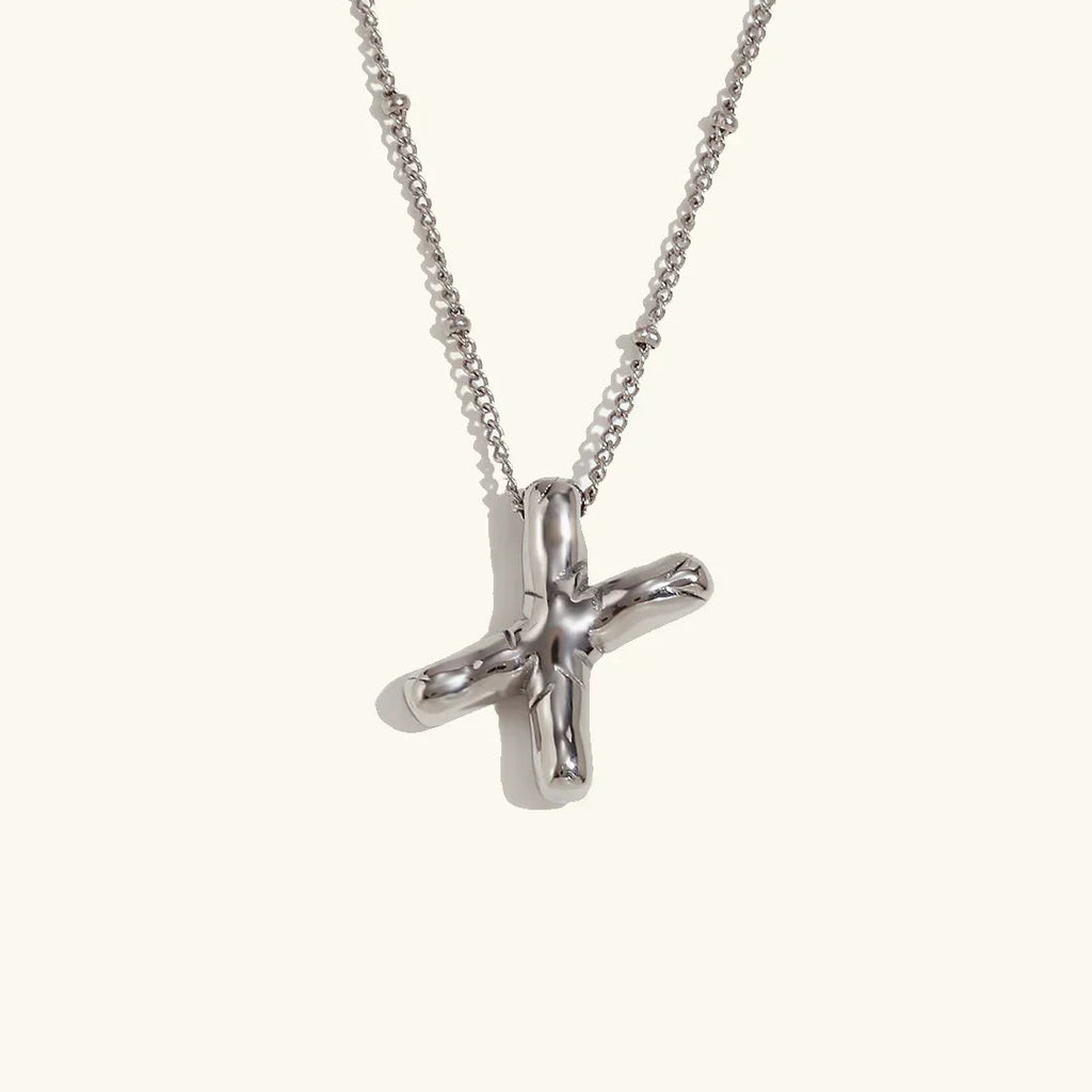 Juliet Bubble Initial Necklace