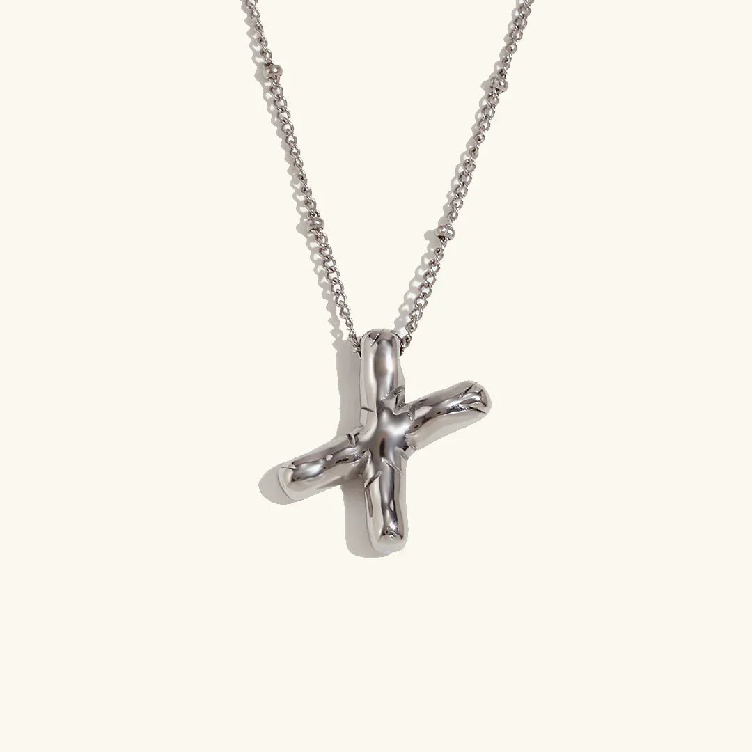 Juliet Bubble Initial Necklace