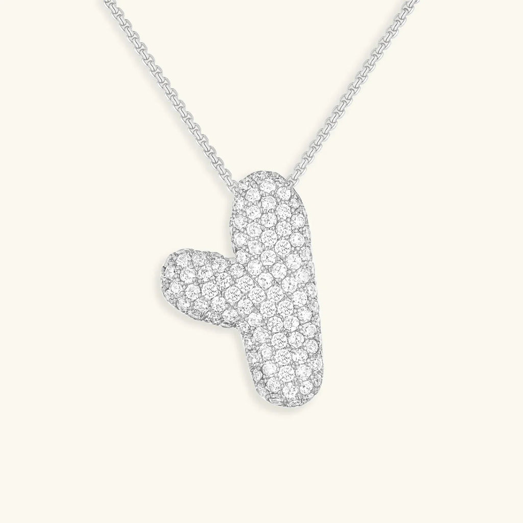 Mabelle Bubble Initial Necklace