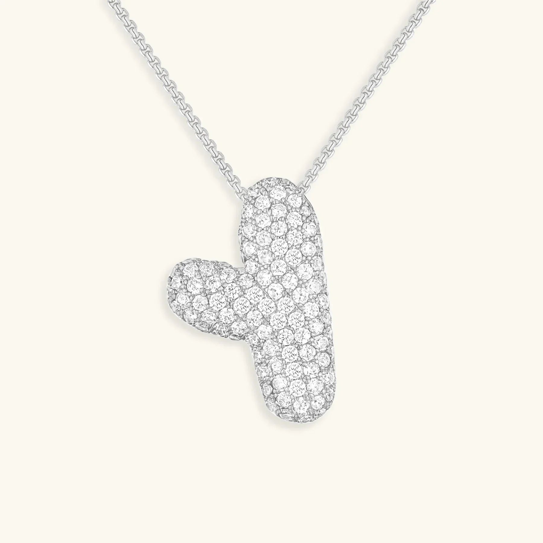 Mabelle Bubble Initial Necklace