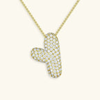 Mabelle Bubble Initial Necklace