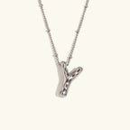 Juliet Bubble Initial Necklace