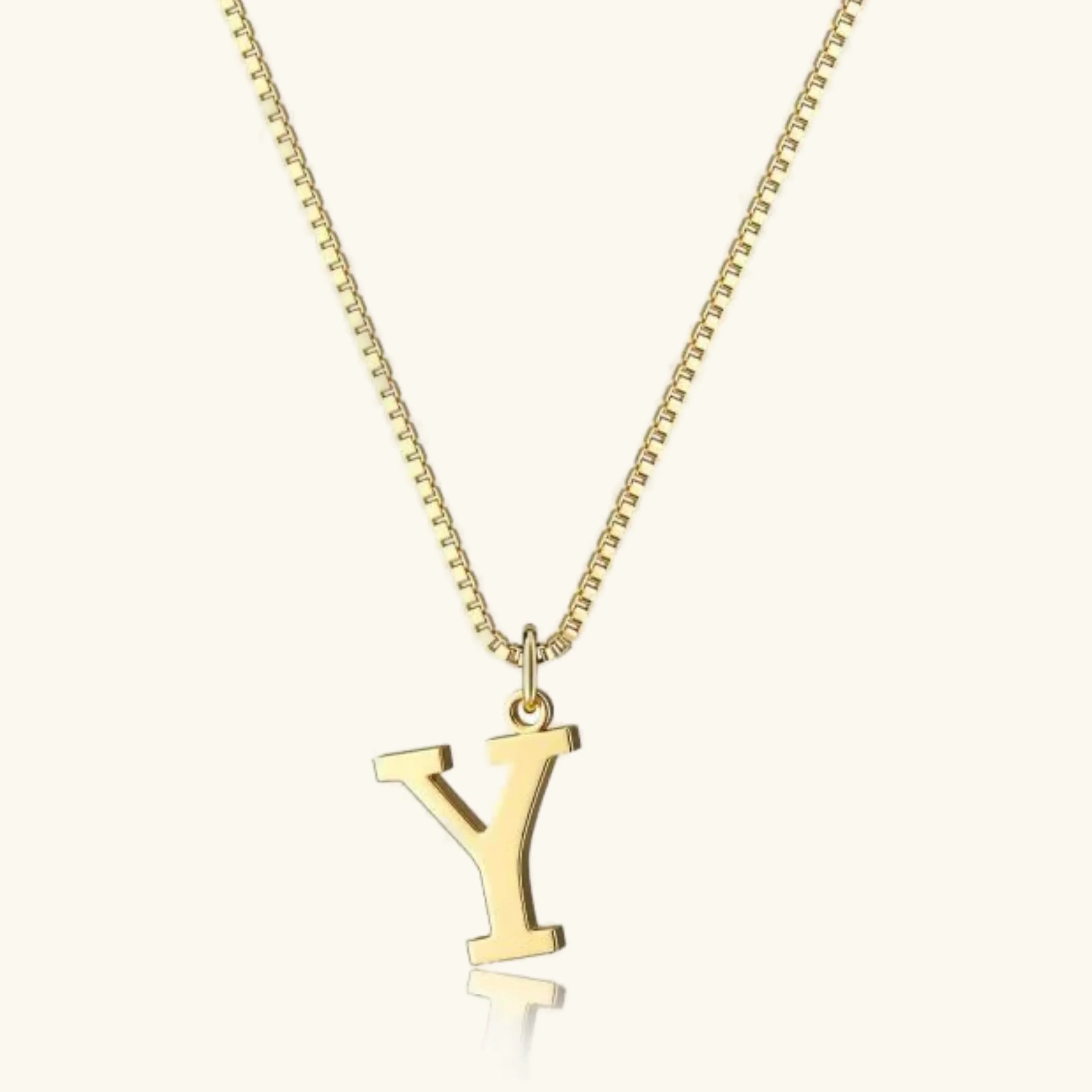 Ysolde Initial Necklace