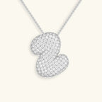 Mabelle Bubble Initial Necklace