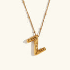 Juliet Bubble Initial Necklace