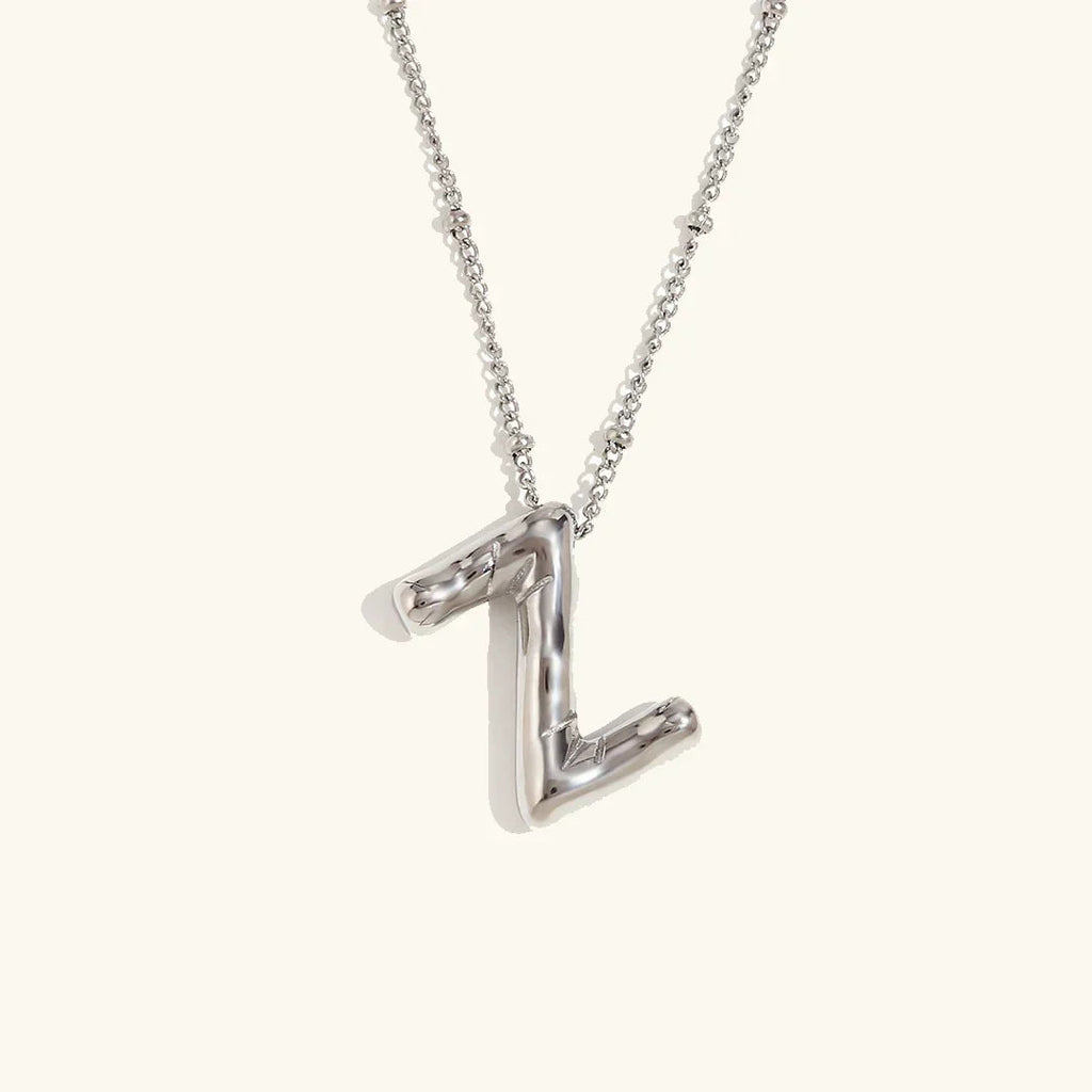 Juliet Bubble Initial Necklace