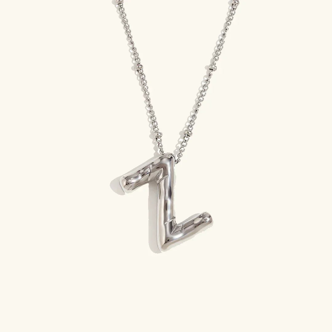 Juliet Bubble Initial Necklace