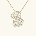 Mabelle Bubble Initial Necklace