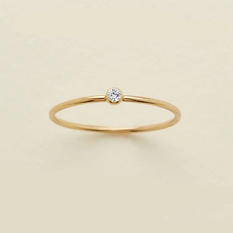 Dahlia Birthstone Ring