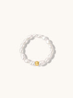 Bead Pearl Ring