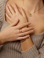 Bead Pearl Ring