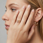 Hepzibah Birthstone Stacker Ring
