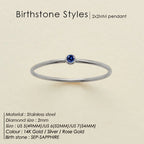 Dahlia Birthstone Ring