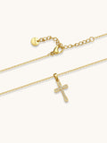 Collier mit Anhänger Kette Gold