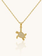 Glittering Abyssal Turtle Kette Gold