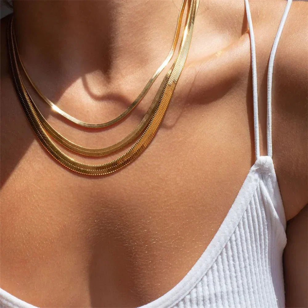 Cordelia Herringbone Necklace