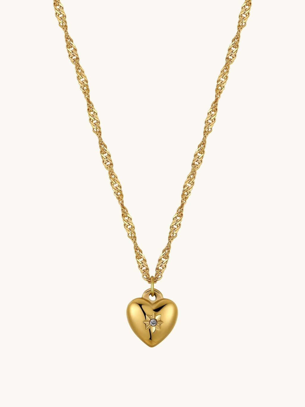 Heartbeat Halskette Gold
