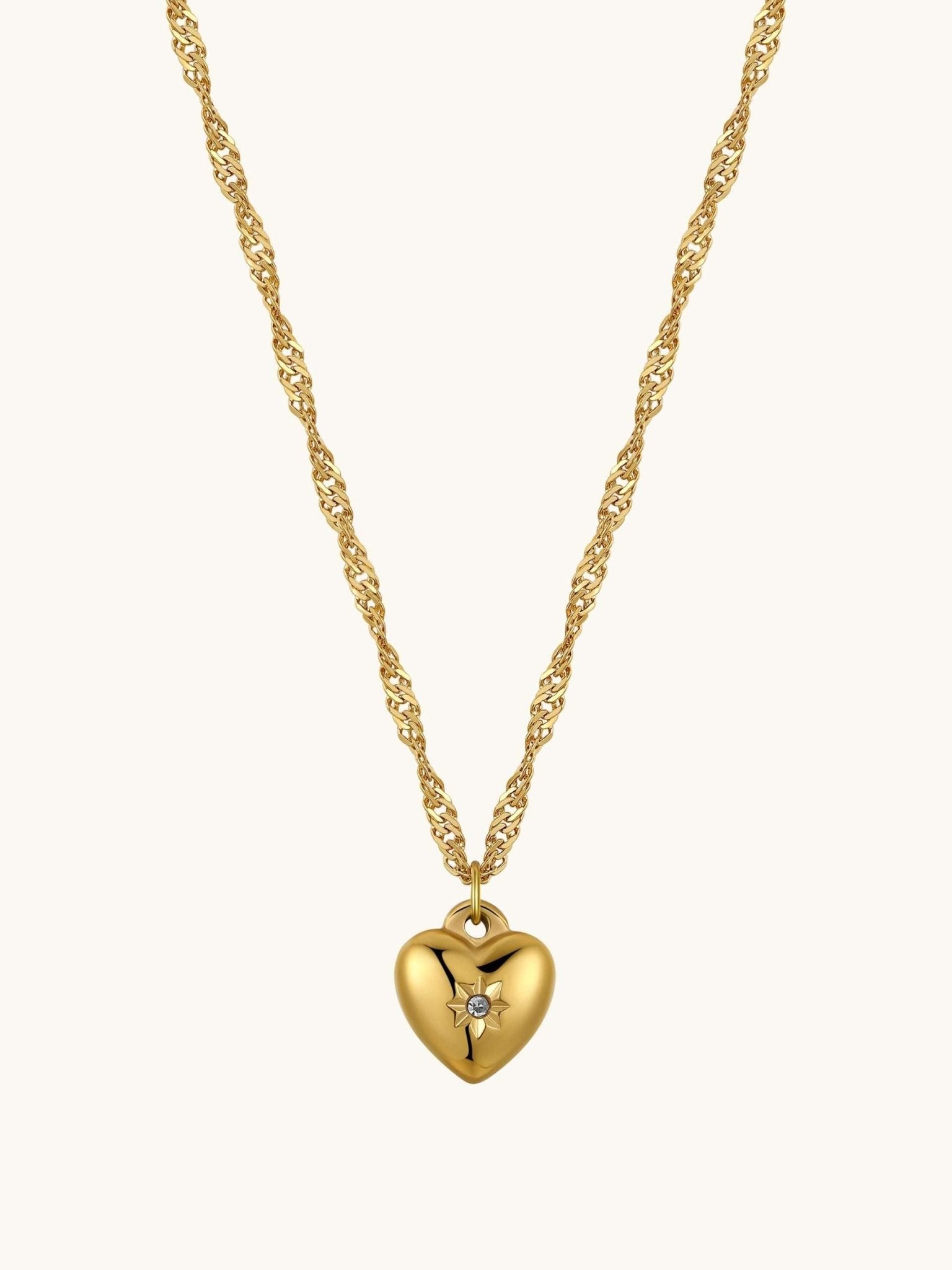 Heartbeat Halskette Gold