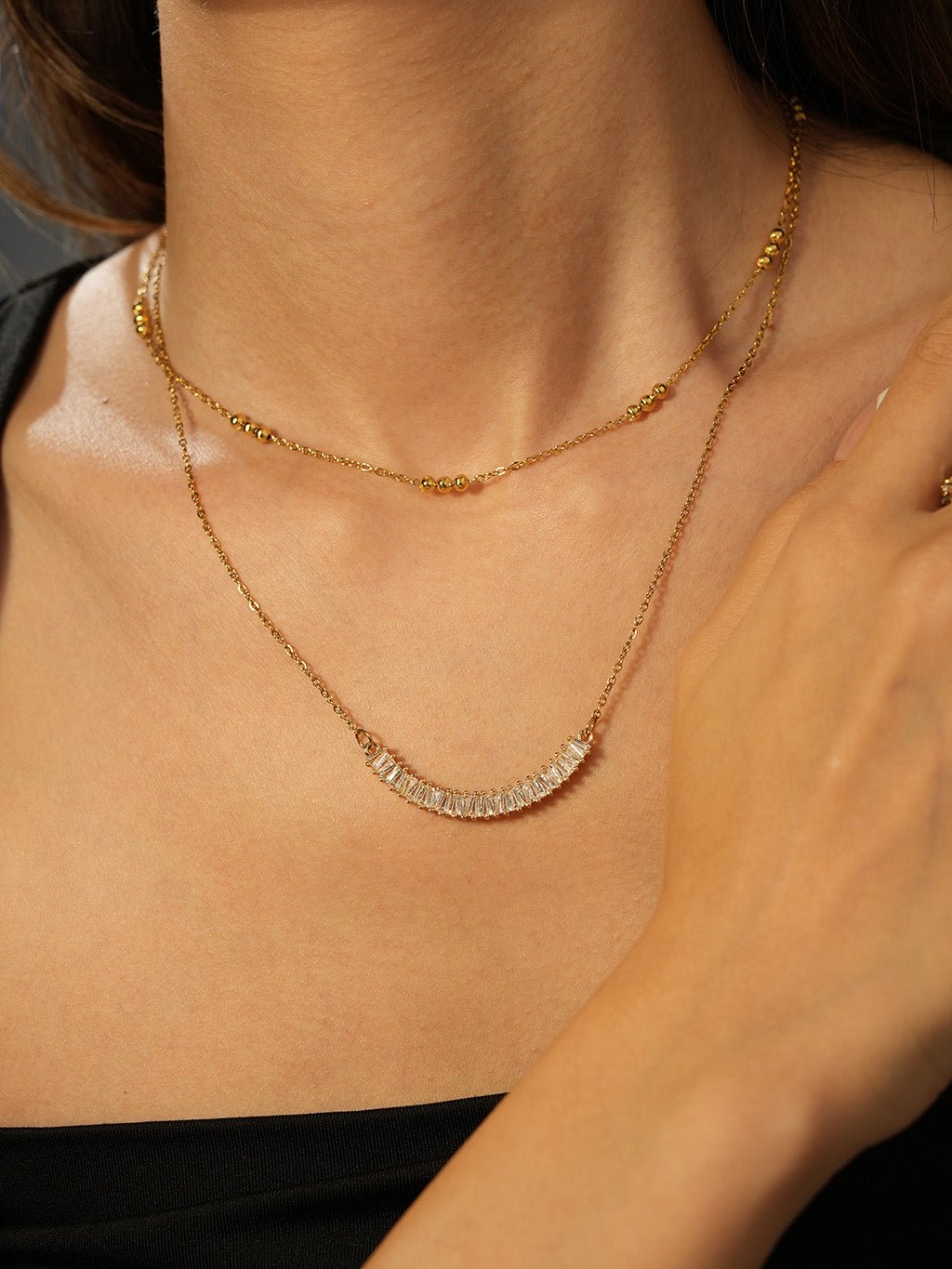 Hey Happiness Kette Gold