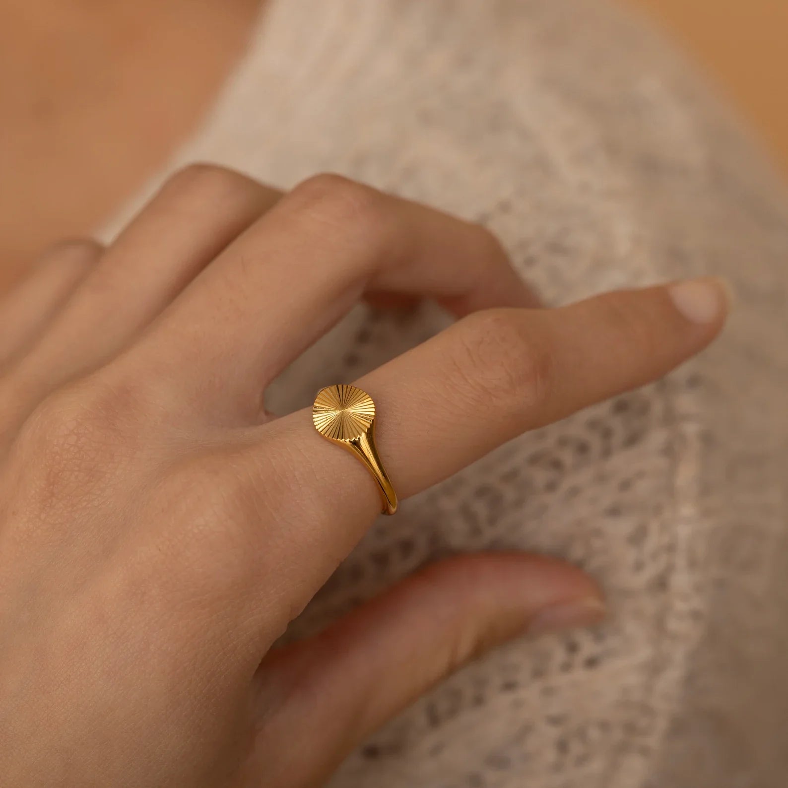 Soleil Sunburst Ring