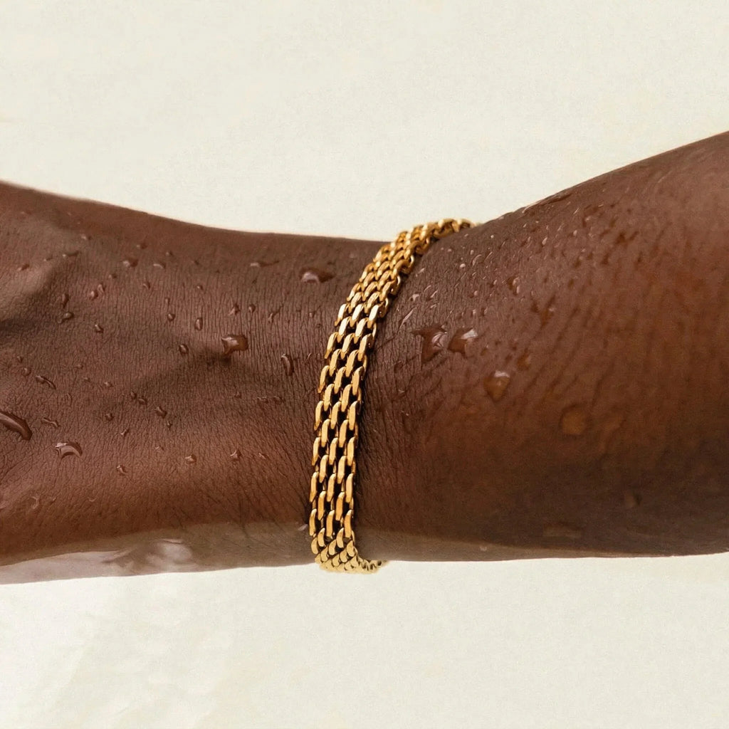 Araminta Gold Chain Bracelet
