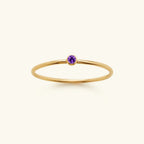 Hepzibah Birthstone Stacker Ring