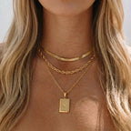 Fenella Layered Gold Necklace