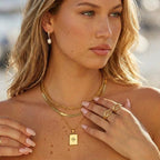 Fenella Layered Gold Necklace