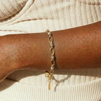 Zerlina Two Tone Bracelet
