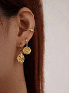 Milos Mini Ohrringe Gold & Silber 8mm