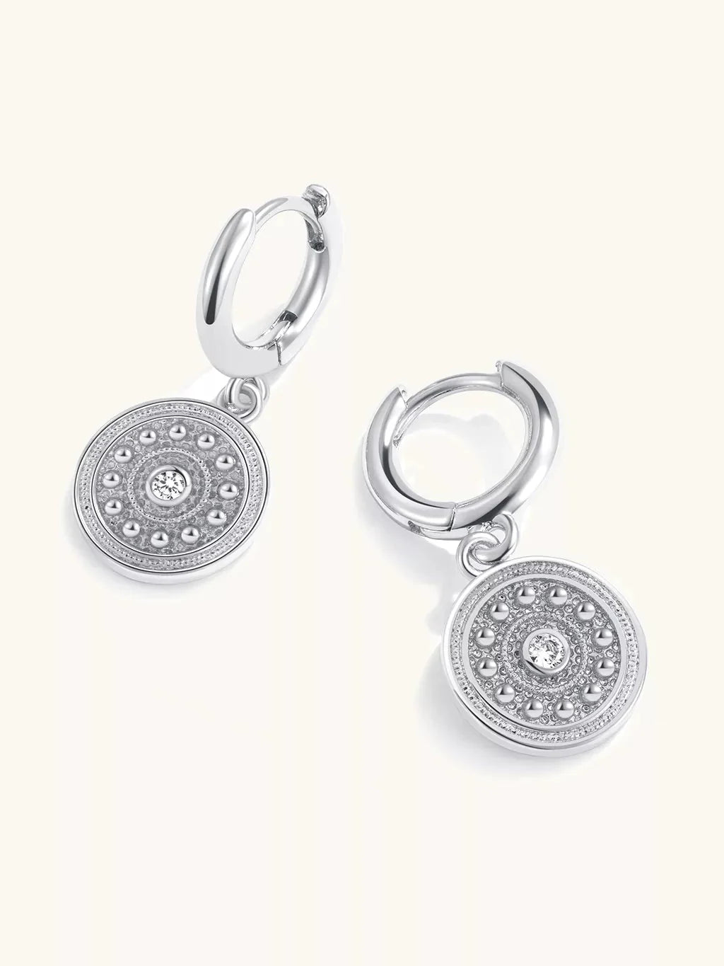 Milos Mini Ohrringe Gold & Silber 8mm