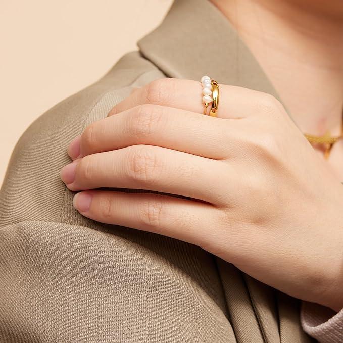 Camille Freshwater Pearl Ring