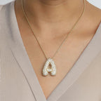 Mabelle Bubble Initial Necklace