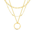 Trinity Layered Necklace