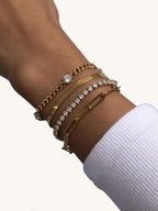Schlangen Armband Gold & Silber