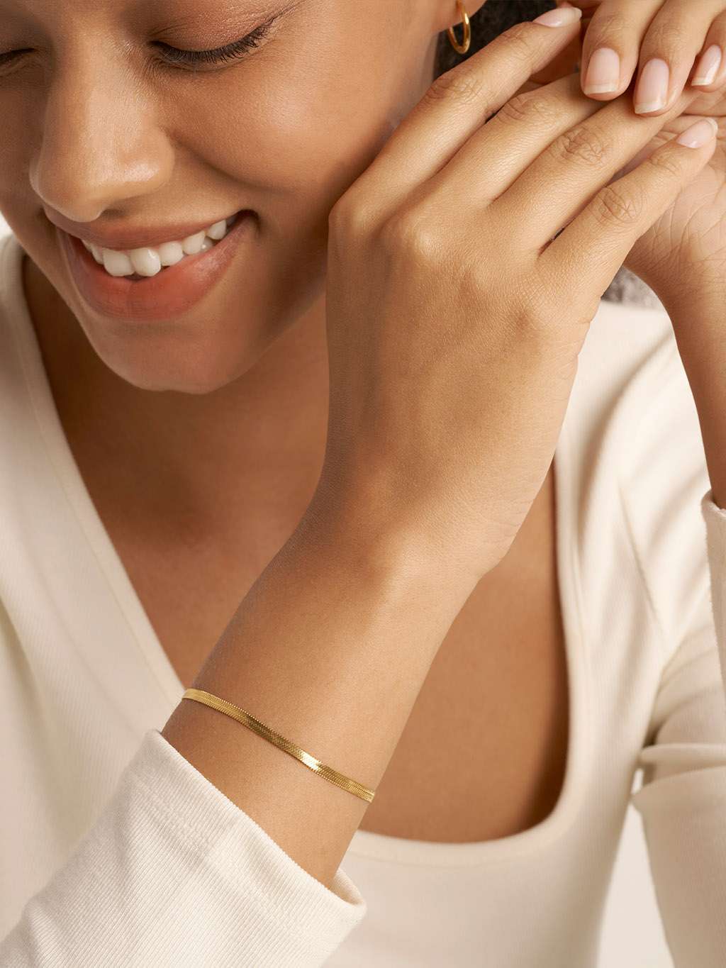 Schlangen Armband Gold & Silber
