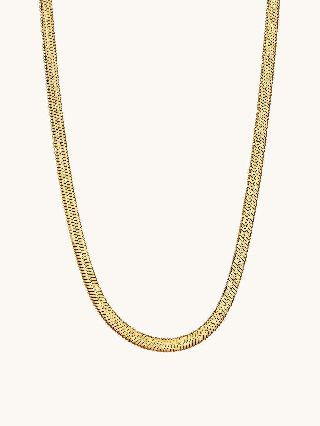 Schlangen Choker Halskette Gold & Silber