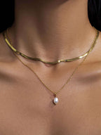Schlangen Choker Halskette Gold & Silber
