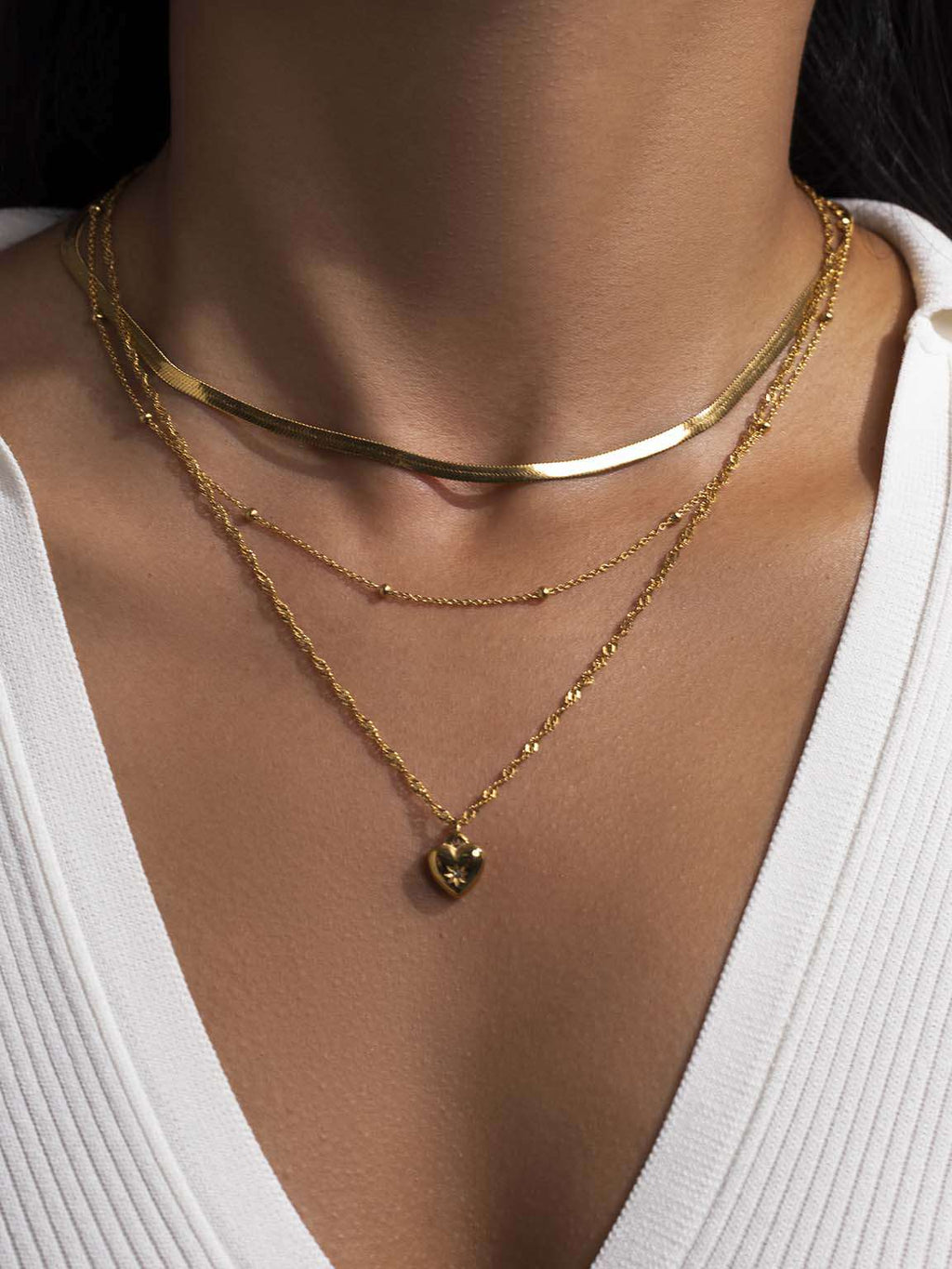 Schlangen Choker Halskette Gold & Silber