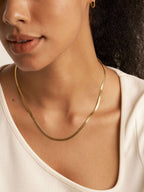Schlangen Choker Halskette Gold & Silber