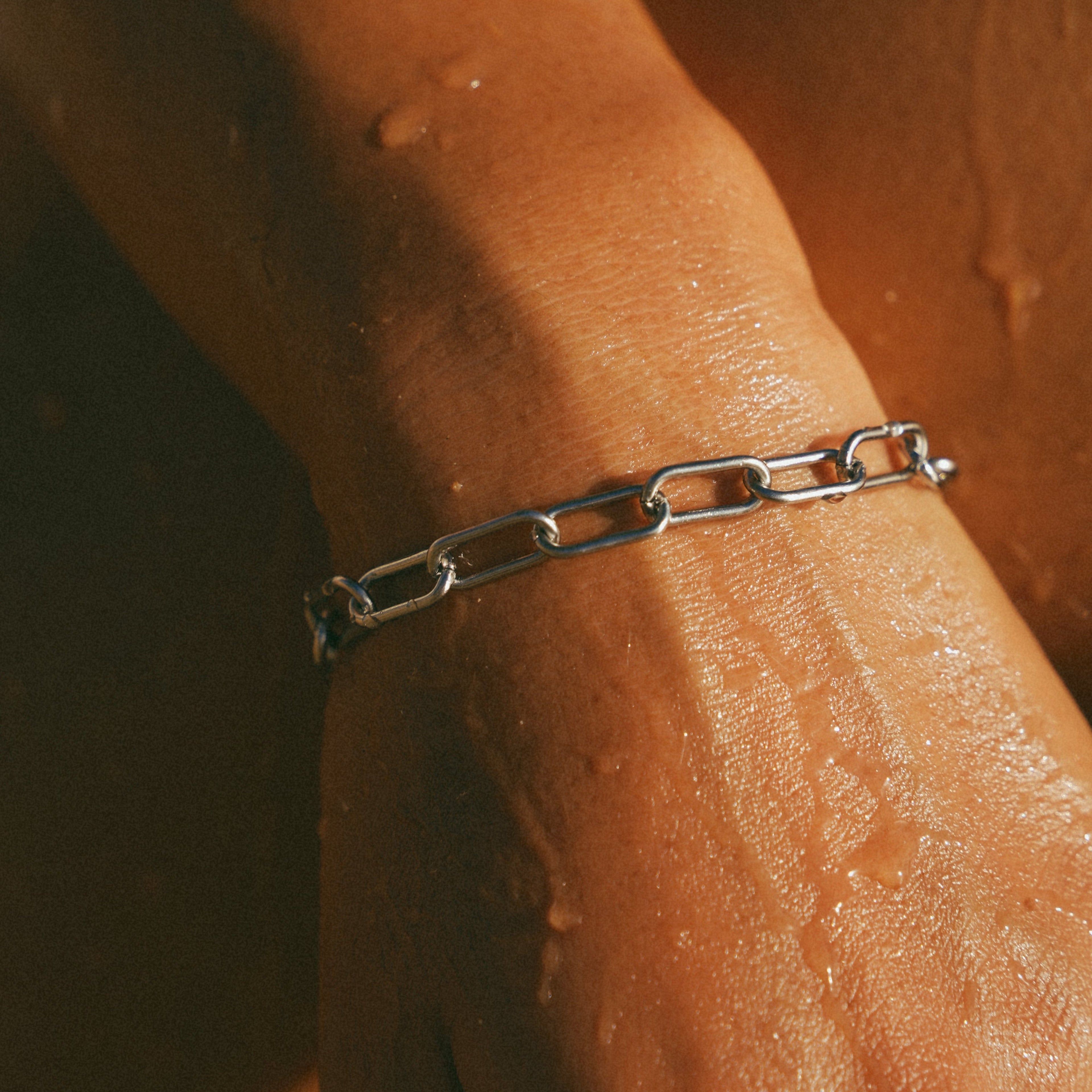 Capri Paperclip Bracelet