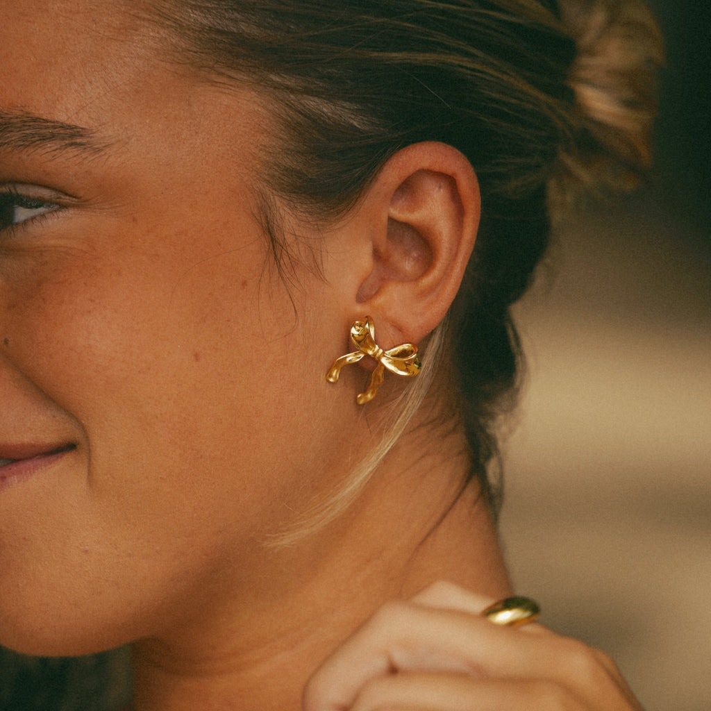 Mae Bow Earrings