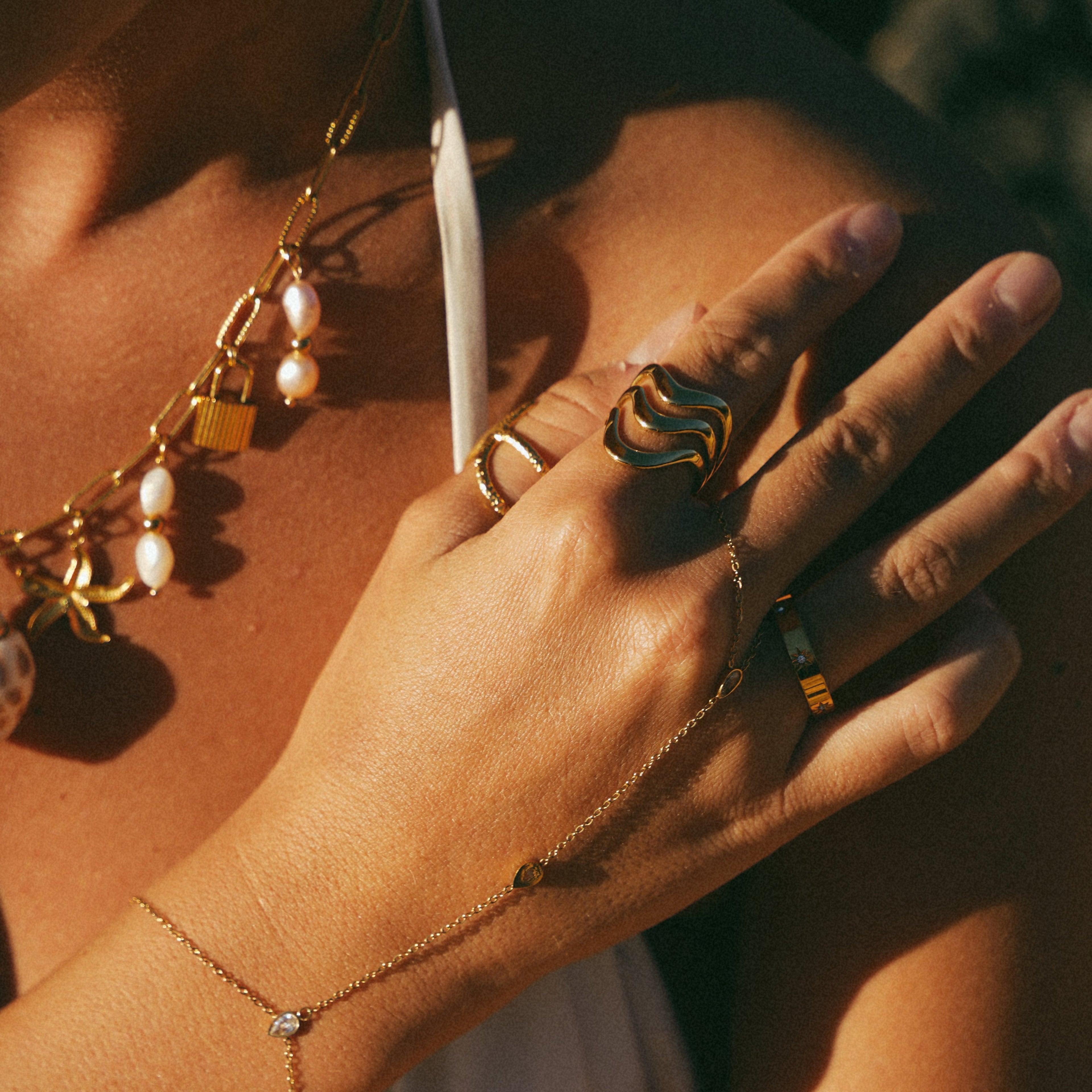 Solene Star Ring